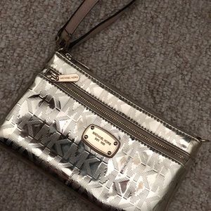 Michael Kors Gold Wristlet